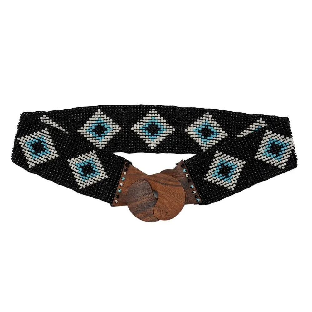 Beautiful Handmade Seed Bead Belt